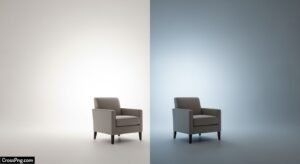 Chair background for photo editing image
