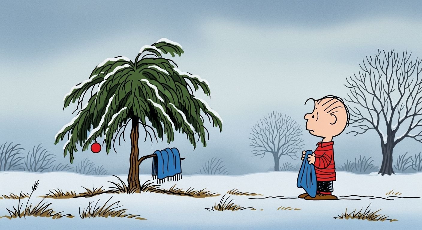 Charlie brown christmas background image 3