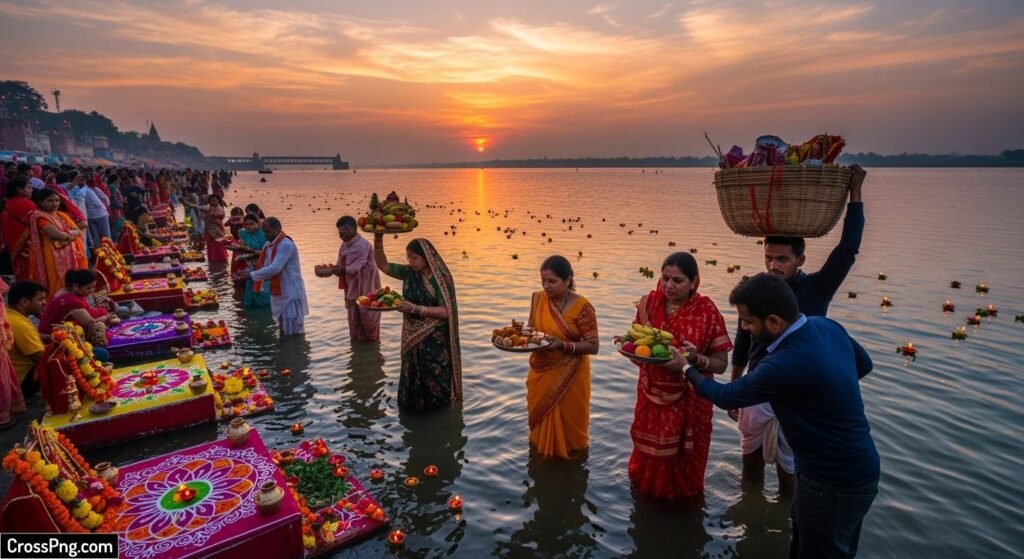 Chath puja background image