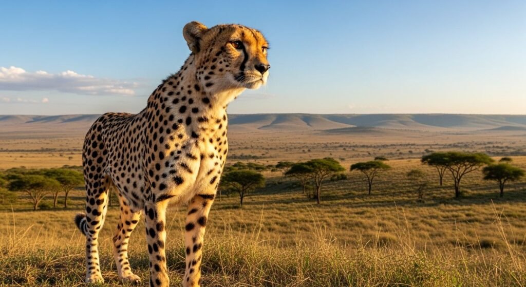 Cheetah background image