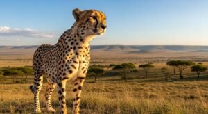 Cheetah background image