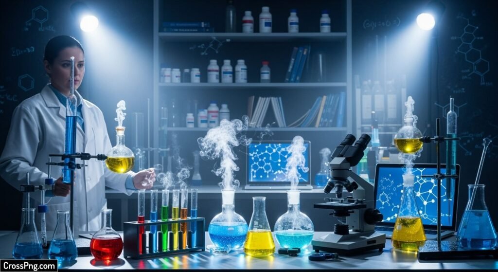 Chemistry background image