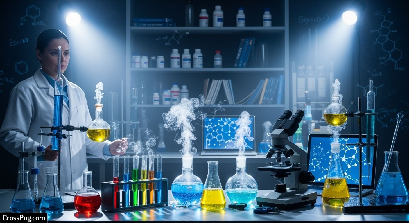 Chemistry background image