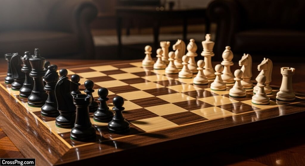 Chess board background image