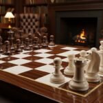 Chess board background image