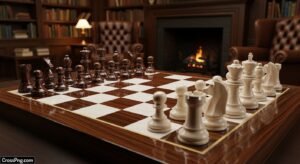 Chess board background image