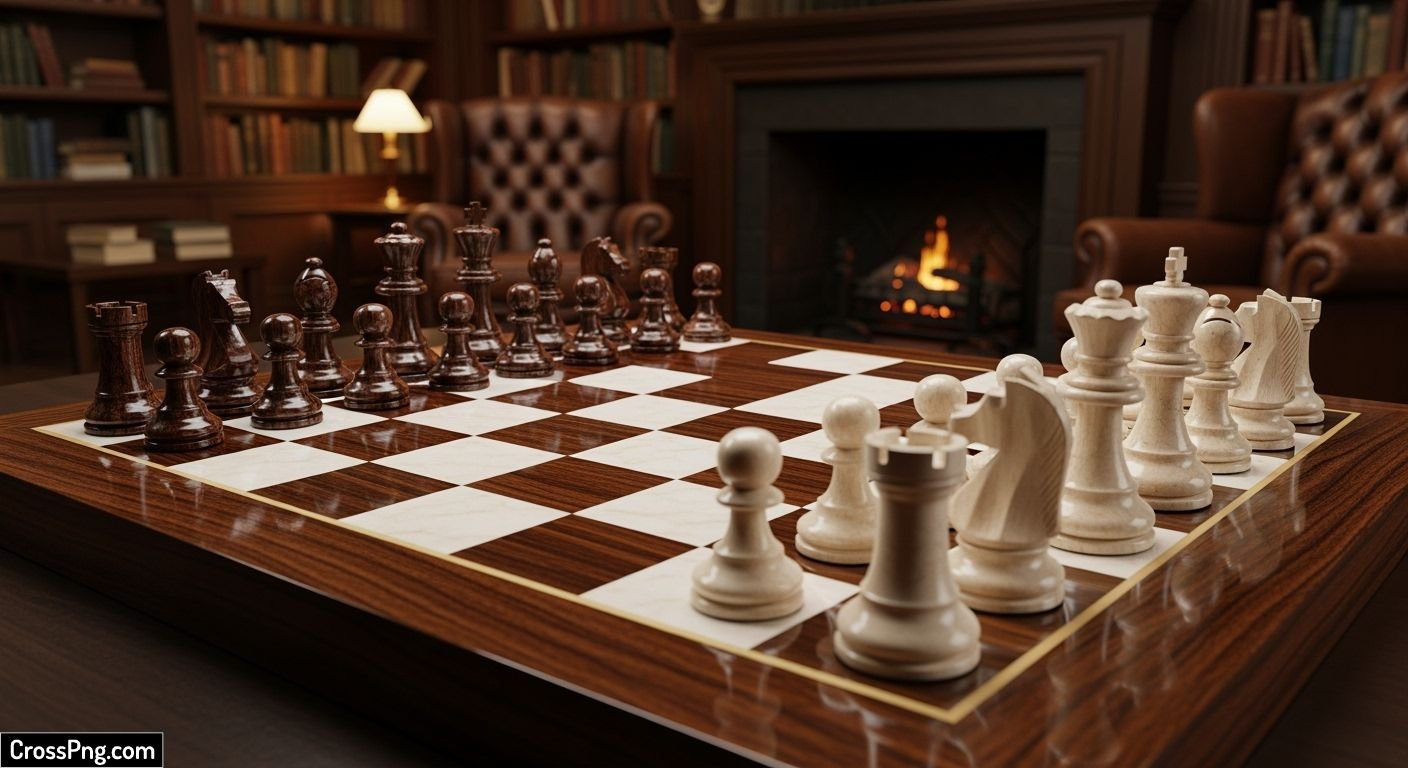 Chess board background image