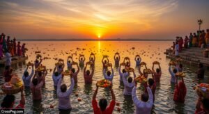 Chhath puja background hd image 3