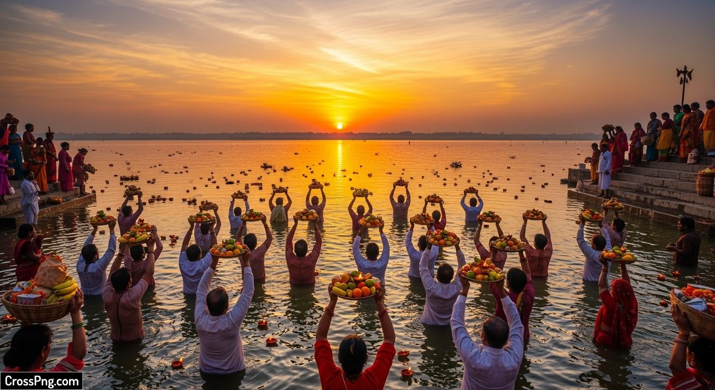 Chhath puja background hd image 3