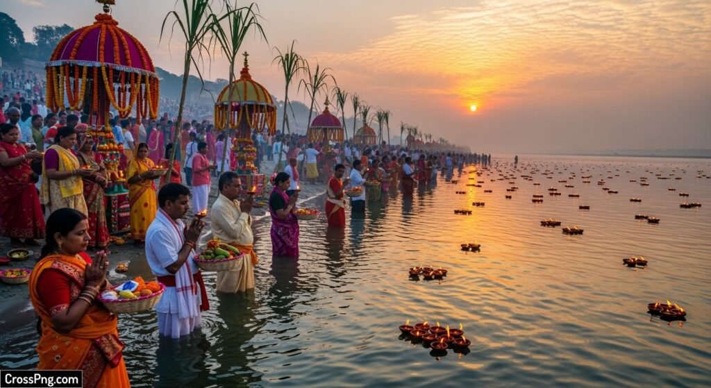 Chhath puja background photo image 2