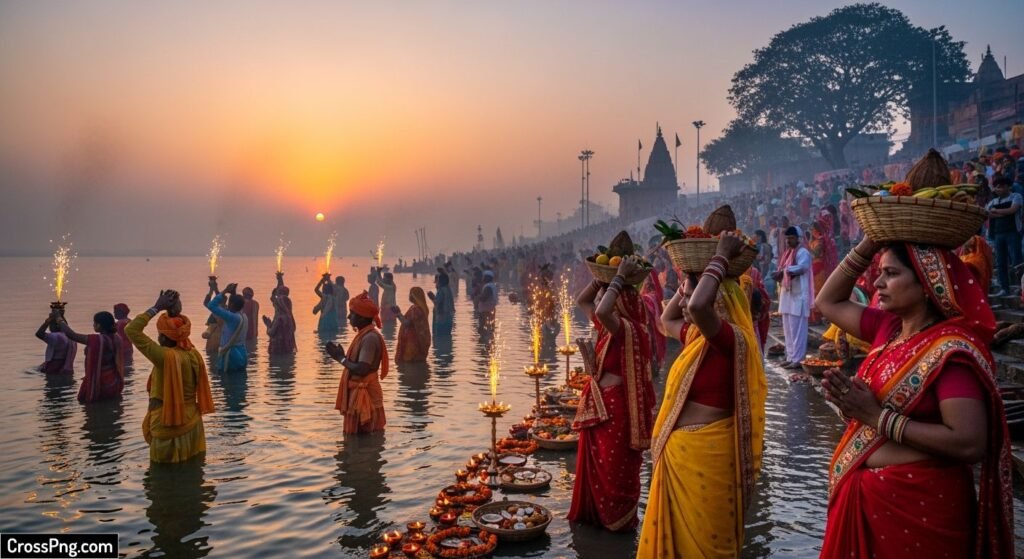 Chhath puja background photo image 3