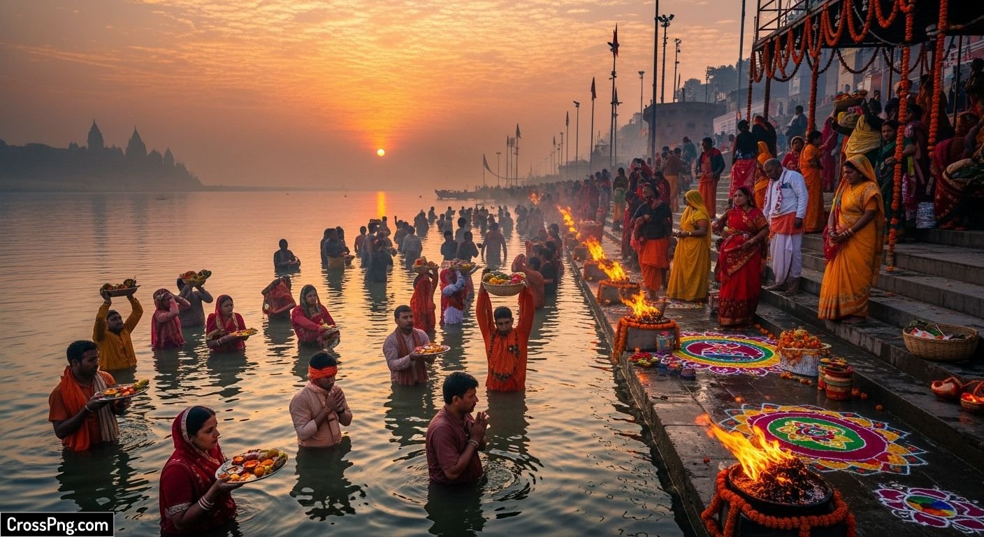 Chhath puja ka background image