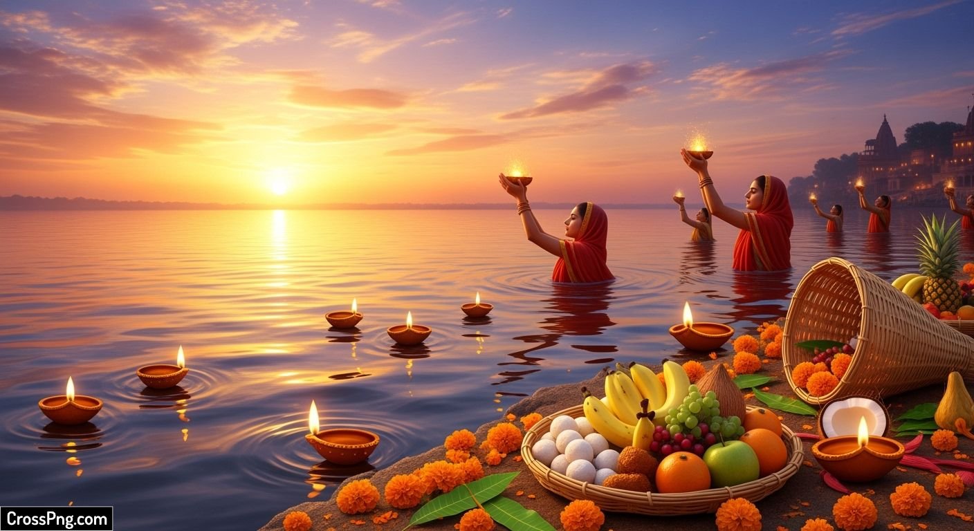 Chhath puja poster background hd image