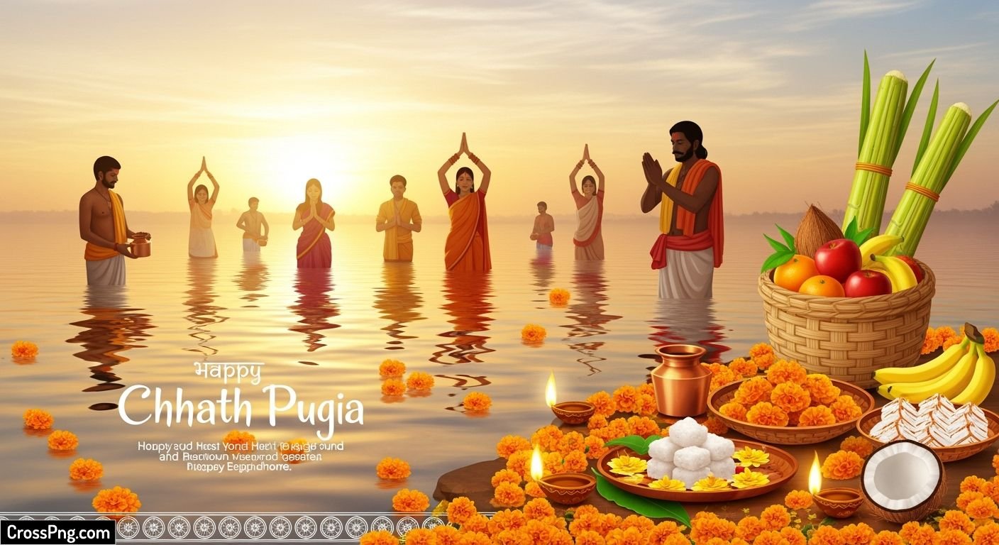 Chhath puja poster background hd image 2