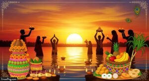 Chhath puja poster background hd image 4