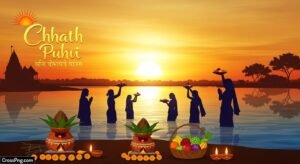 Chhath puja poster background image 2