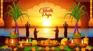 Chhath puja poster background image 3