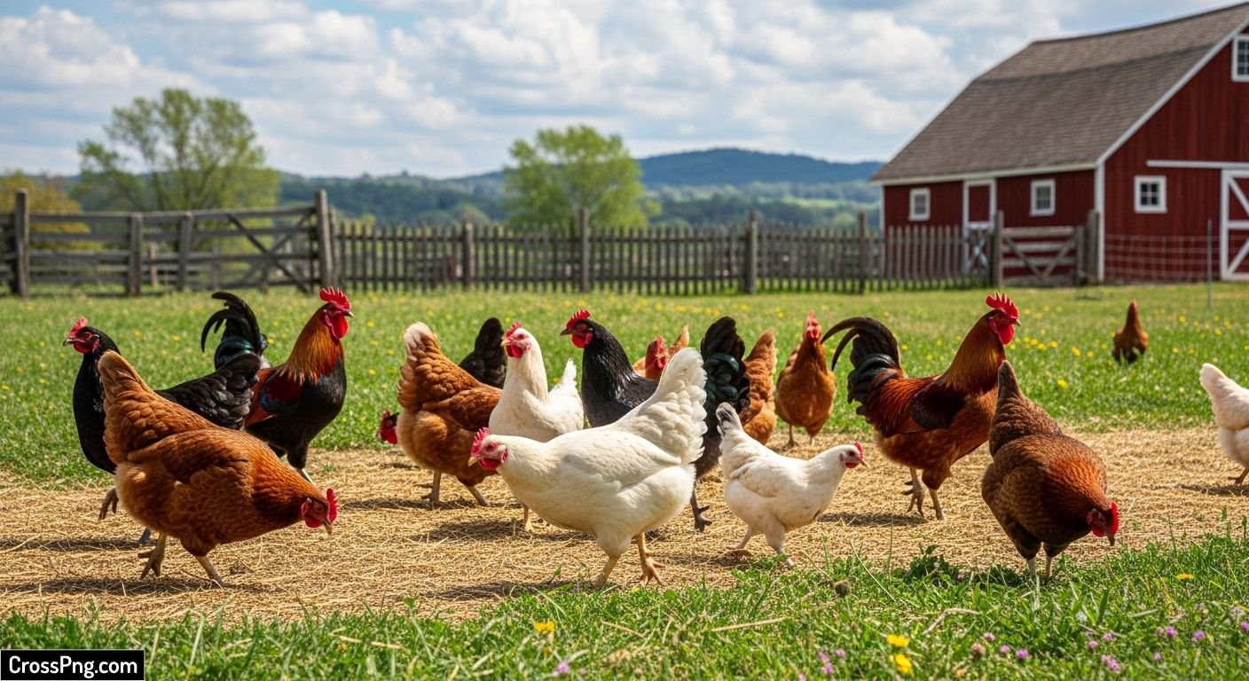 Chicken background image