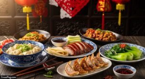 Chinese food background image 2