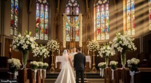 Christian wedding background image 2