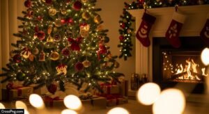 Christmas background aesthetic image 3