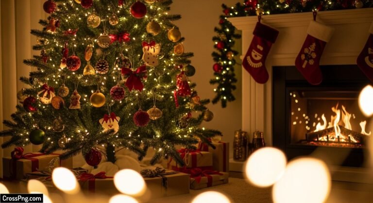 Christmas background aesthetic image 3