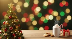 Christmas background aesthetic image 5
