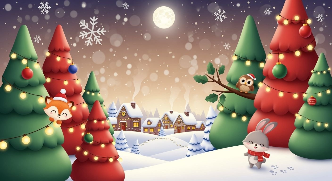 Christmas background cute image 3