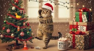 Christmas background funny image 5