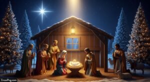 Christmas background jesus image 2