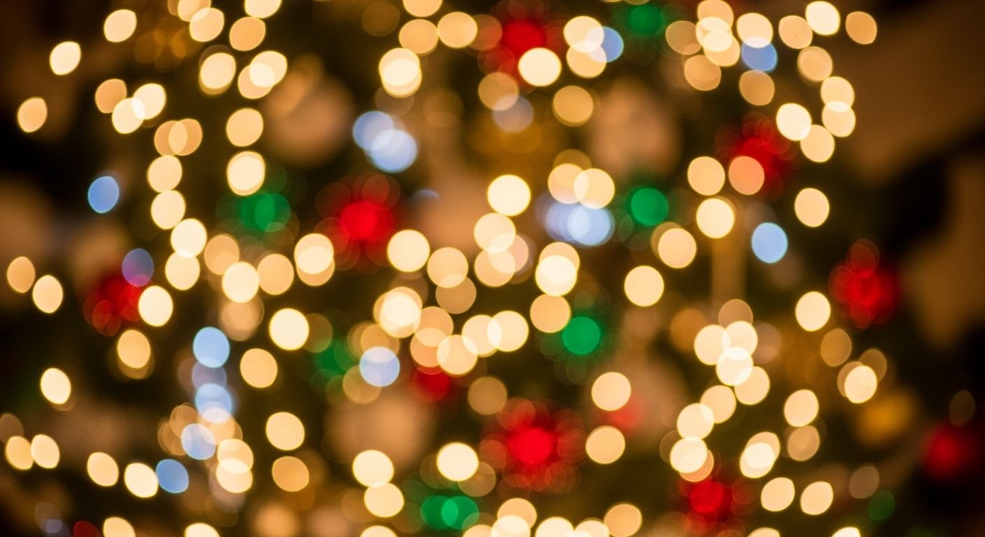 Christmas background lights image 2