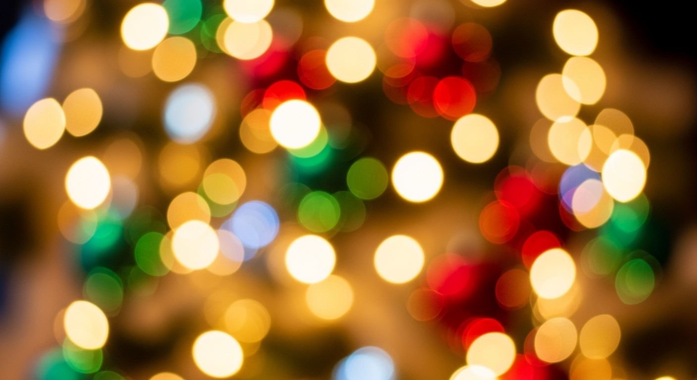 Christmas background lights image