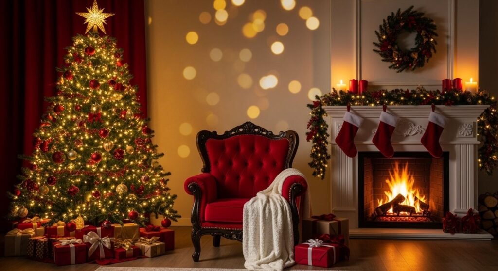 Christmas background photoshoot image 2