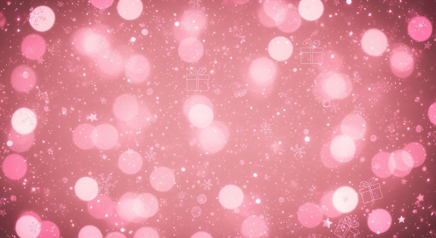 Christmas background pink image 2