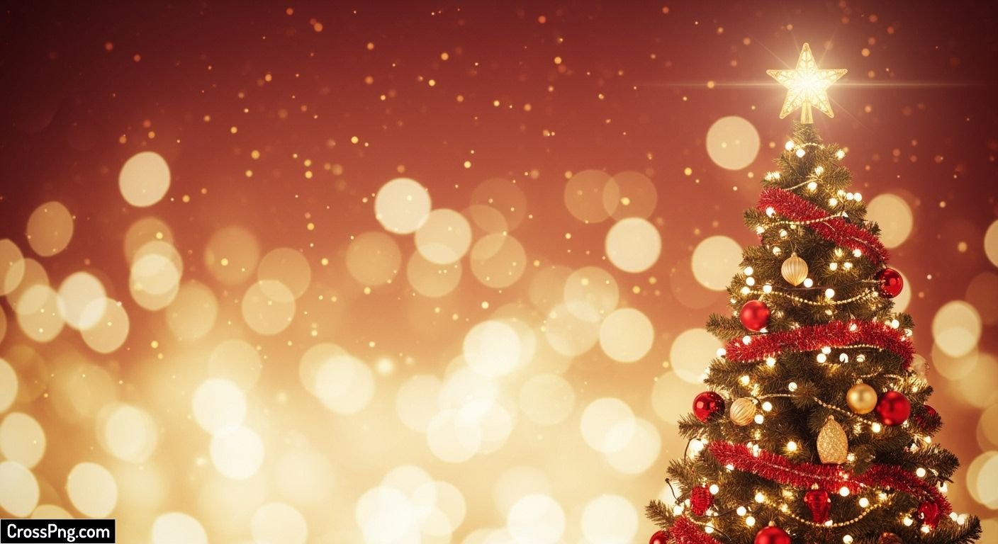 Christmas background tree image