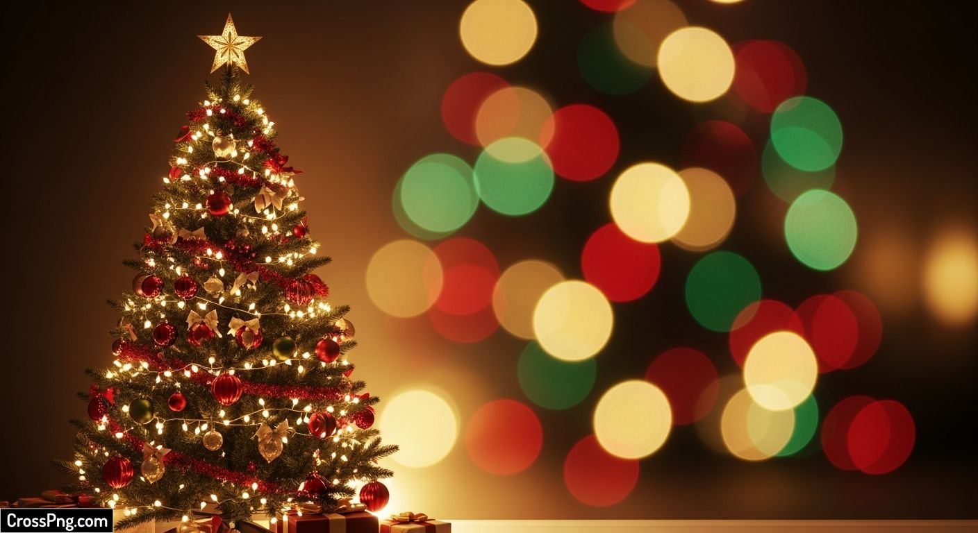 Christmas background tree image 4