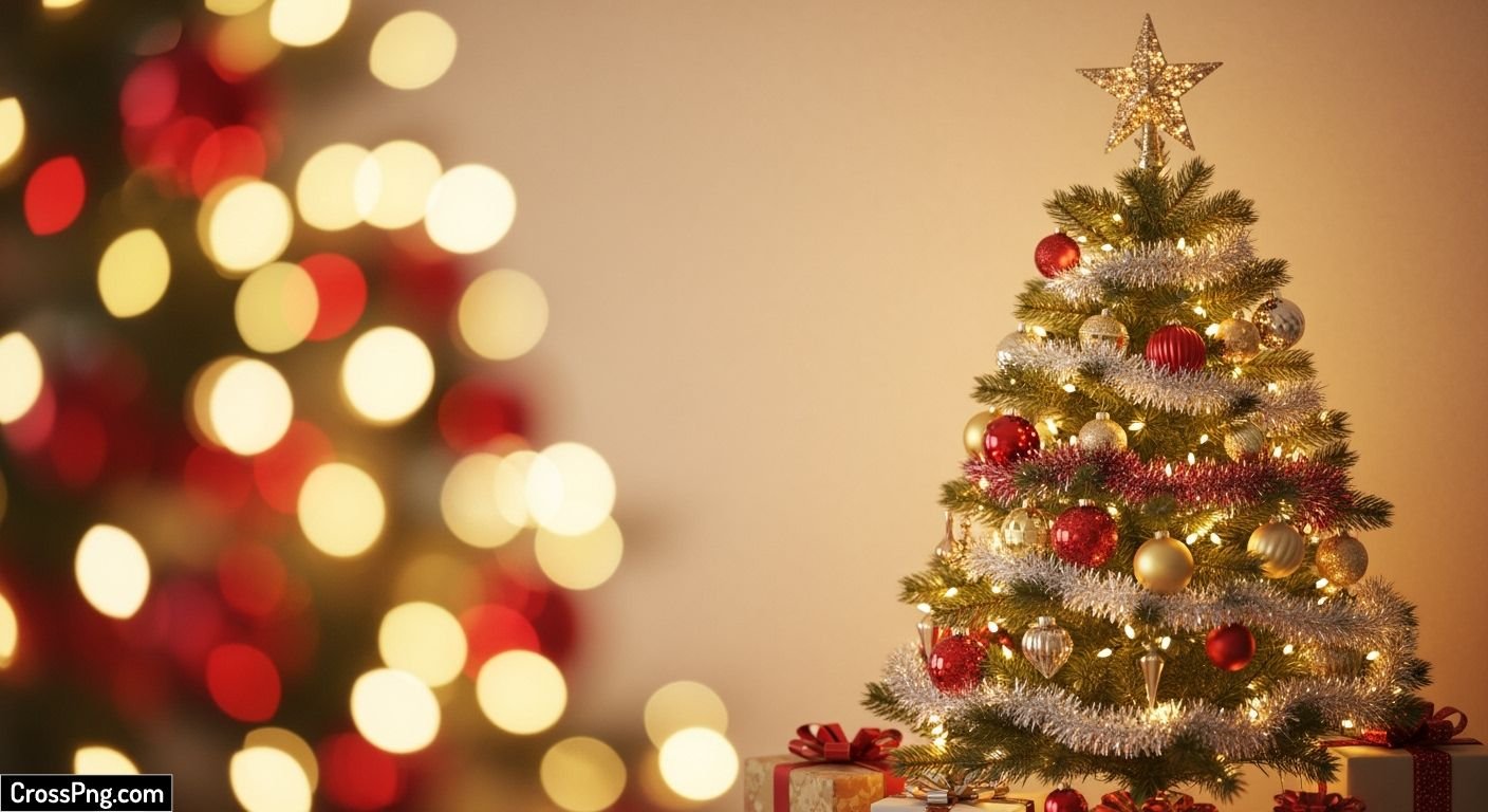 Christmas background tree image 6