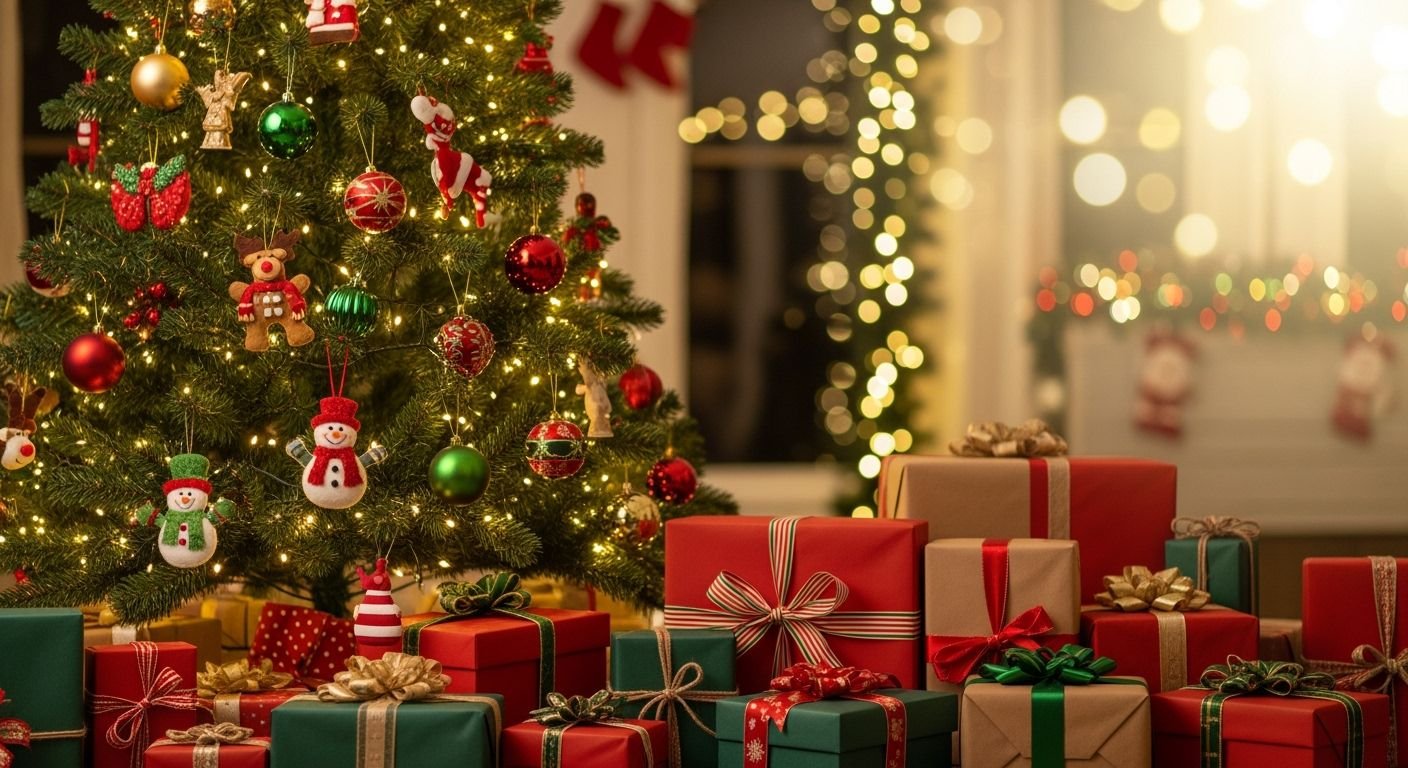 Christmas background with christmas image 3