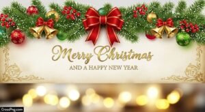 Christmas banner background image 2