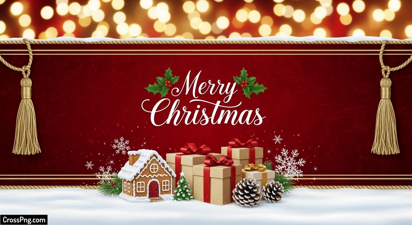 Christmas banner background image 6