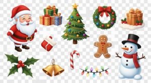 Christmas clipart transparent image 3