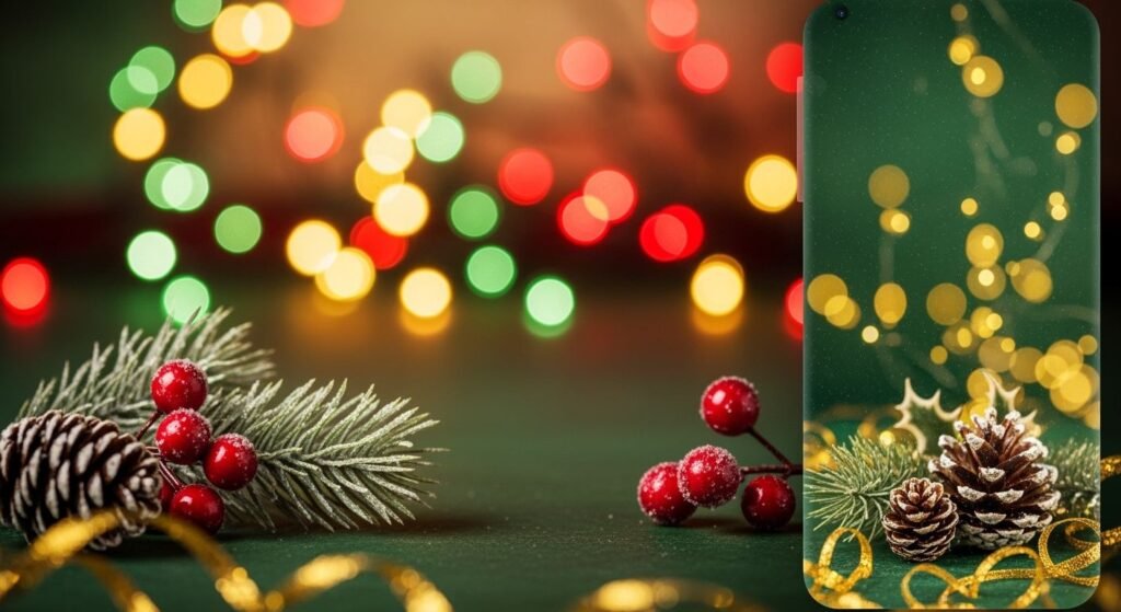 Christmas phone background image 2