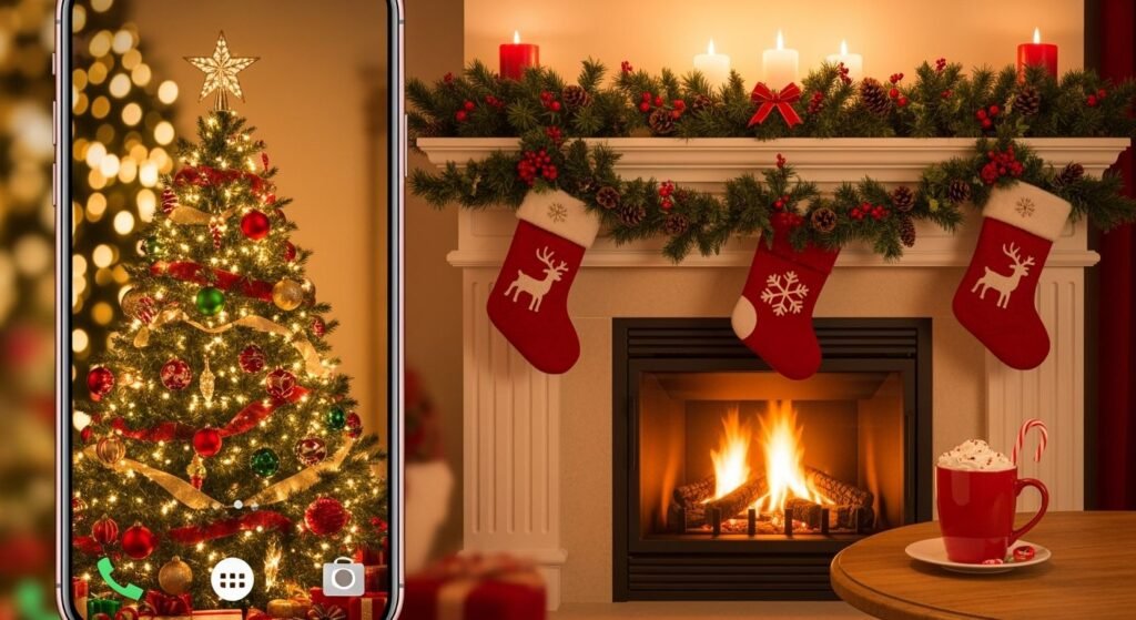 Christmas phone background image 3