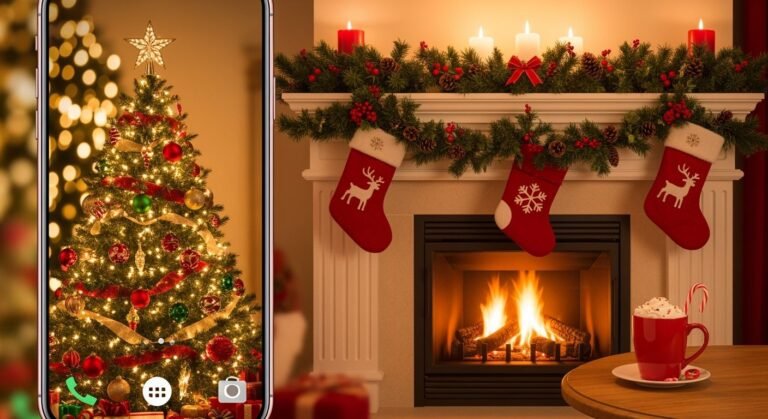 Christmas phone background image 3