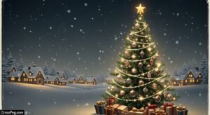 Christmas poster background image 7