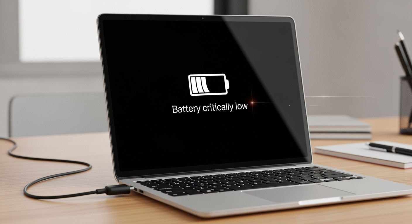 Chromebook out of energy gif image