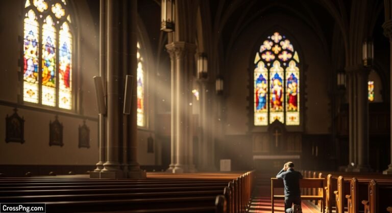 Church prayer background image