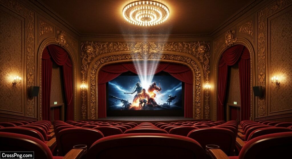 Cinema background hd image 2