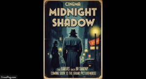 Cinema poster background image