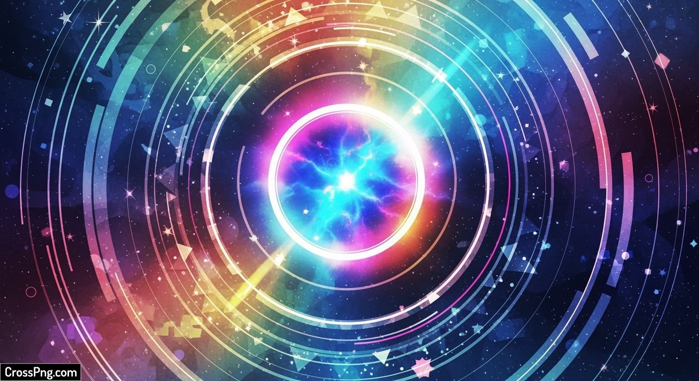Circle background picsart image